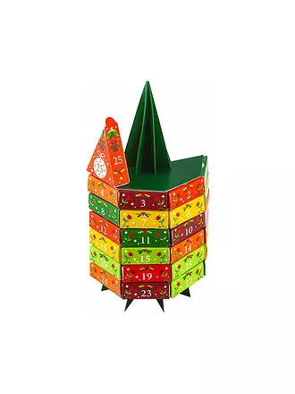 ENGLISH TEA SHOP | Tee Adventskalender "Tannenbaum", BIO, 25 Pyramidenbeutel |